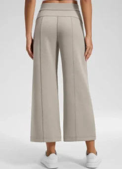 SoftAura Wide Leg Cropped Sweatpant 25