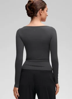 Softembrace Boat Neck Long Sleeve