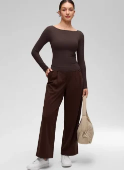Softembrace Boat Neck Long Sleeve