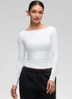 Softembrace Boat Neck Long Sleeve