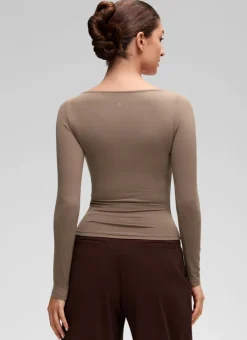 Softembrace Boat Neck Long Sleeve