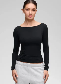 Softembrace Boat Neck Long Sleeve