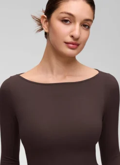 Softembrace Boat Neck Long Sleeve