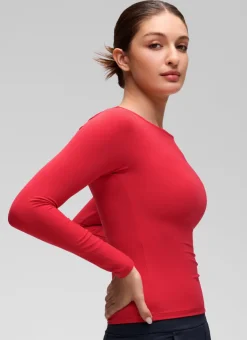 Softembrace Boat Neck Long Sleeve