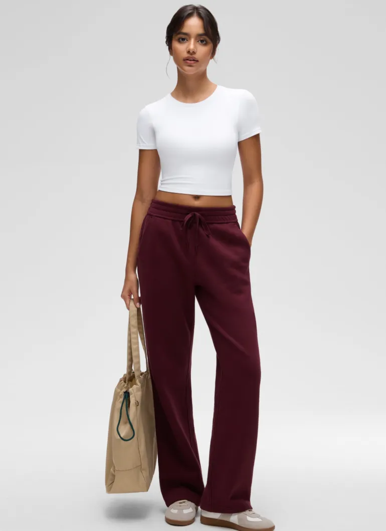 Softembrace Crewneck Cropped Short Sleeve