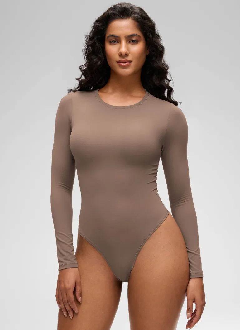 Softembrace Crew Neck Long Sleeve Bodysuit