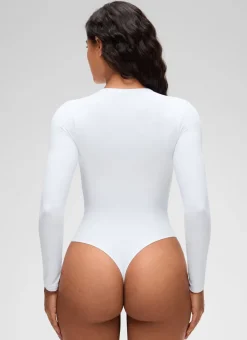 Softembrace Crew Neck Long Sleeve Bodysuit