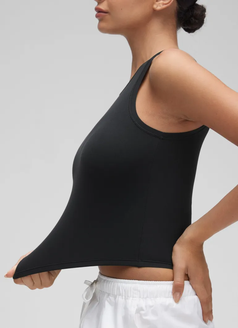 Softembrace Double Lined Sleeveless Tank
