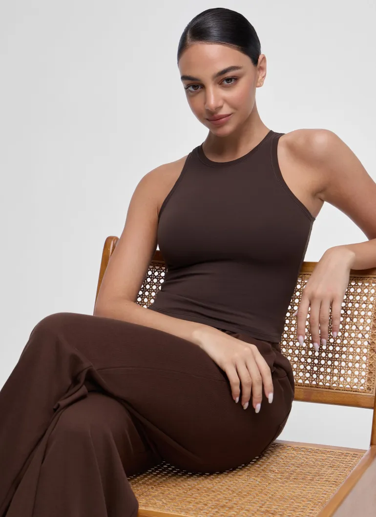 Softembrace Double Lined Sleeveless Tank