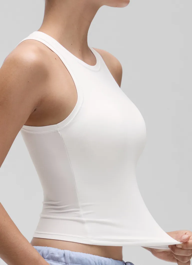 Softembrace Double Lined Sleeveless Tank