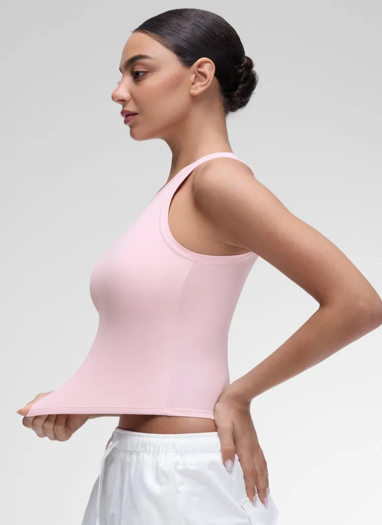 Softembrace Double Lined Sleeveless Tank