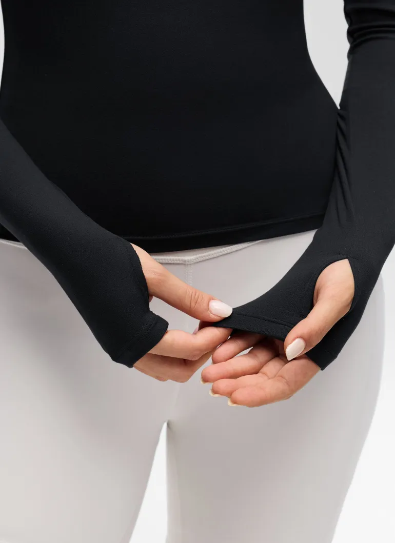 Softembrace Half Zip Long Sleeve