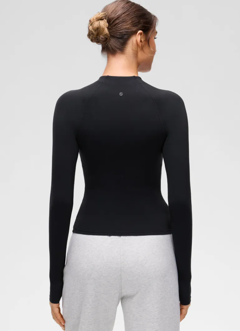 Softembrace Half Zip Long Sleeve