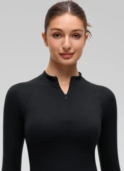 Softembrace Half Zip Long Sleeve