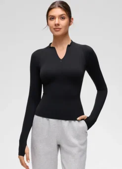 Softembrace Half Zip Long Sleeve