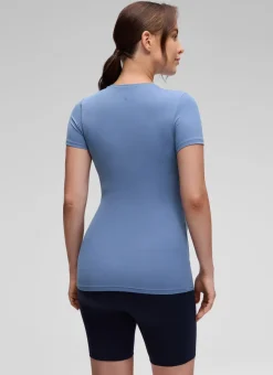 Softembrace Maternity Crew Neck Short Sleeve