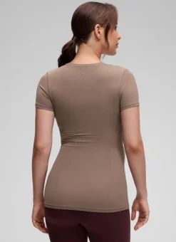 Softembrace Maternity Crew Neck Short Sleeve