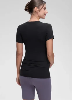 Softembrace Maternity Crew Neck Short Sleeve