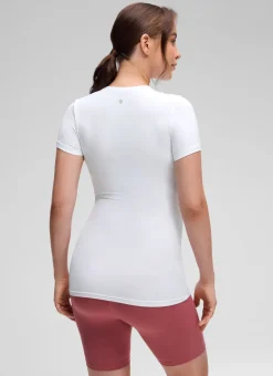 Softembrace Maternity Crew Neck Short Sleeve