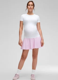 Softembrace Maternity Crew Neck Short Sleeve