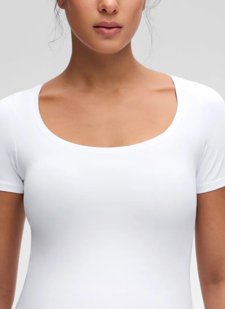 Softembrace Maternity U Neck Short Sleeve