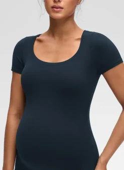 Softembrace Maternity U Neck Short Sleeve