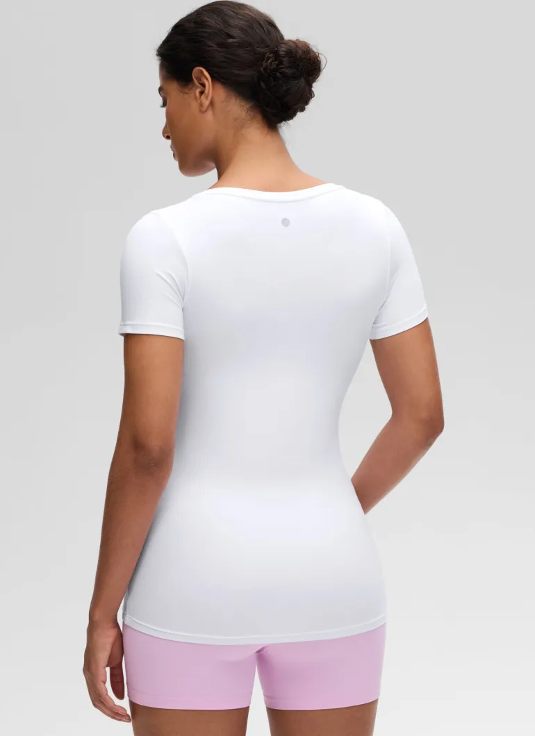 Softembrace Maternity U Neck Short Sleeve