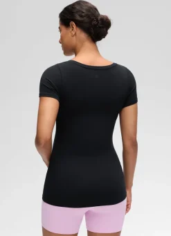 Softembrace Maternity U Neck Short Sleeve