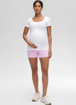 Softembrace Maternity U Neck Short Sleeve