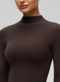Softembrace Mock Neck Long Sleeve