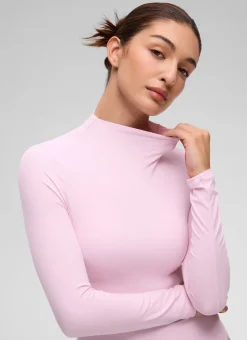 Softembrace Mock Neck Long Sleeve