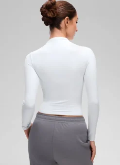 Softembrace Mock Neck Long Sleeve
