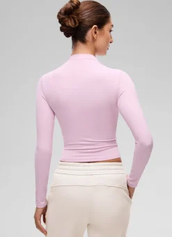 Softembrace Mock Neck Long Sleeve
