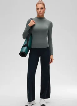 Softembrace Mock Neck Long Sleeve