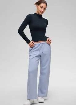 Softembrace Mock Neck Long Sleeve