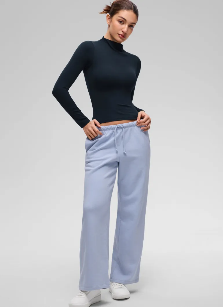 Softembrace Mock Neck Long Sleeve