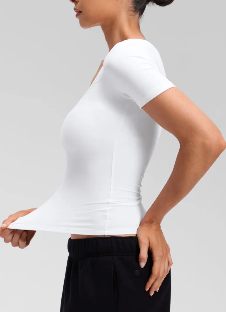 Softembrace U Neck Tight Fit Short Sleeve