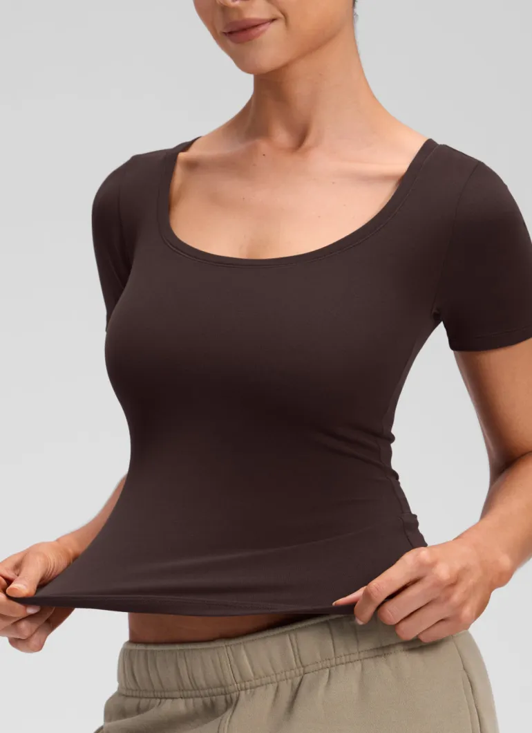 Softembrace U Neck Tight Fit Short Sleeve