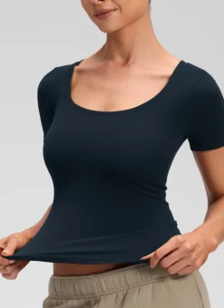 Softembrace U Neck Tight Fit Short Sleeve