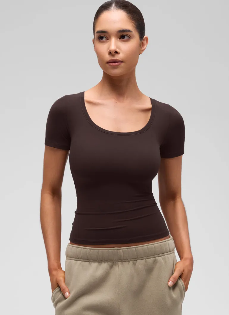 Softembrace U Neck Tight Fit Short Sleeve