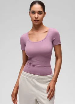 Softembrace U Neck Tight Fit Short Sleeve