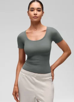 Softembrace U Neck Tight Fit Short Sleeve