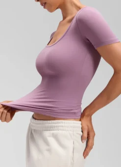 Softembrace U Neck Tight Fit Short Sleeve