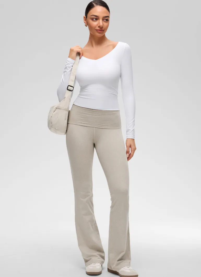 Softembrace V Neck Long Sleeve
