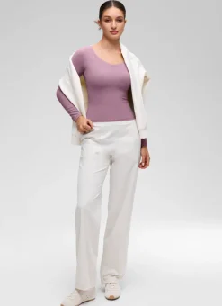 Softembrace V Neck Long Sleeve