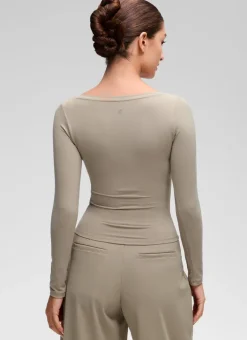 Softembrace V Neck Long Sleeve