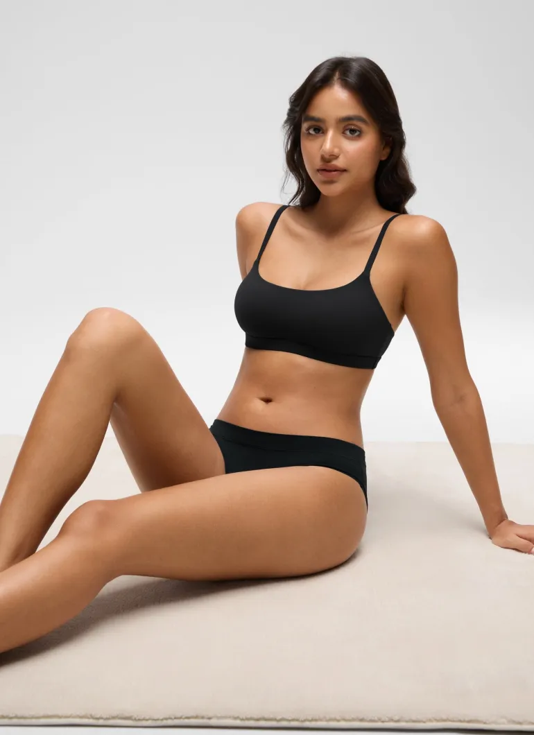 Softhold Double Lined Adjustable Bralette