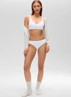 Softhold Double Lined Deep V Bralette