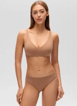 Softhold Double Lined Deep V Bralette