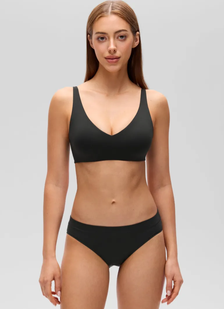 Softhold Double Lined Deep V Bralette